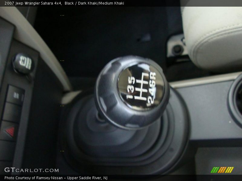 Black / Dark Khaki/Medium Khaki 2007 Jeep Wrangler Sahara 4x4