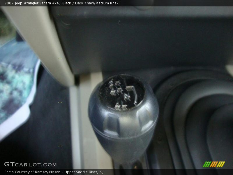 Black / Dark Khaki/Medium Khaki 2007 Jeep Wrangler Sahara 4x4