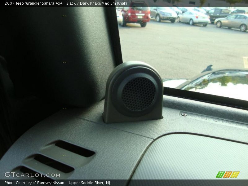 Black / Dark Khaki/Medium Khaki 2007 Jeep Wrangler Sahara 4x4