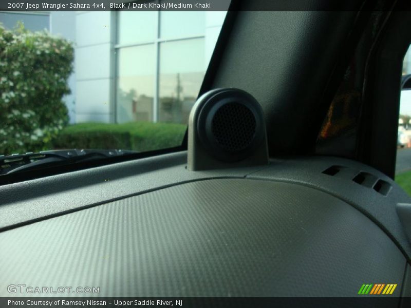Black / Dark Khaki/Medium Khaki 2007 Jeep Wrangler Sahara 4x4