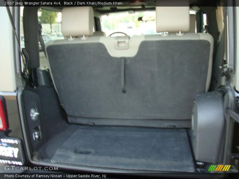 Black / Dark Khaki/Medium Khaki 2007 Jeep Wrangler Sahara 4x4