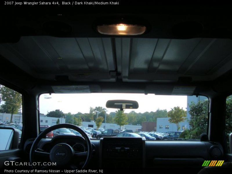 Black / Dark Khaki/Medium Khaki 2007 Jeep Wrangler Sahara 4x4