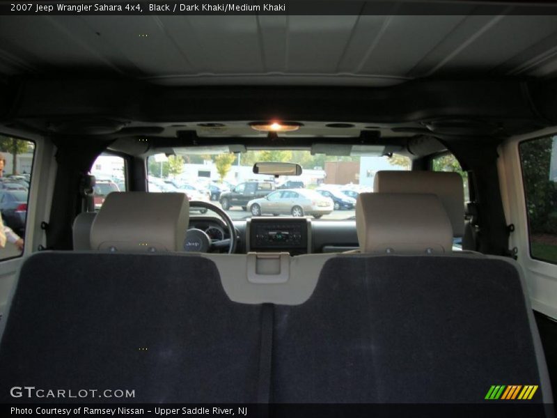 Black / Dark Khaki/Medium Khaki 2007 Jeep Wrangler Sahara 4x4