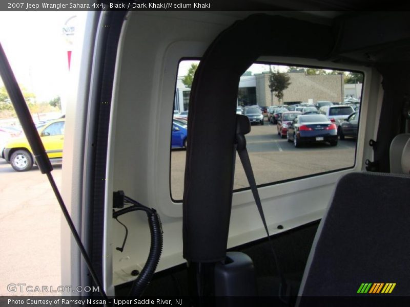 Black / Dark Khaki/Medium Khaki 2007 Jeep Wrangler Sahara 4x4