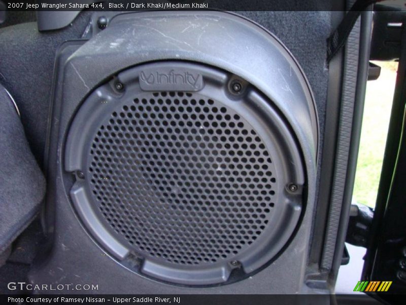 Black / Dark Khaki/Medium Khaki 2007 Jeep Wrangler Sahara 4x4