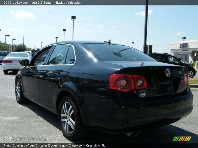 Black / Anthracite 2005 Volkswagen Jetta 2.5 Sedan