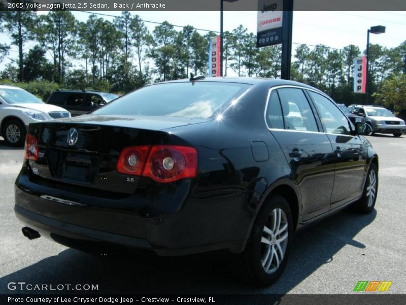 Black / Anthracite 2005 Volkswagen Jetta 2.5 Sedan