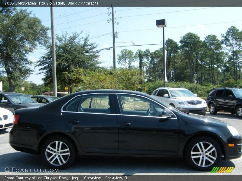 Black / Anthracite 2005 Volkswagen Jetta 2.5 Sedan