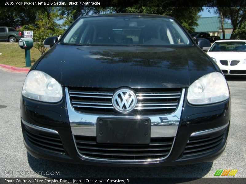 Black / Anthracite 2005 Volkswagen Jetta 2.5 Sedan