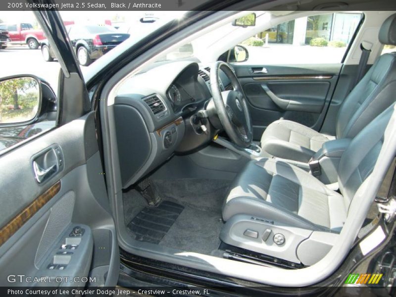 Black / Anthracite 2005 Volkswagen Jetta 2.5 Sedan