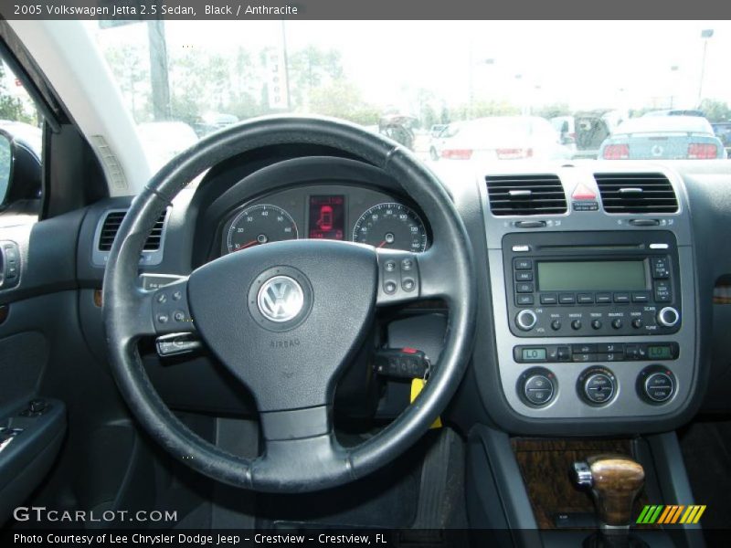 Black / Anthracite 2005 Volkswagen Jetta 2.5 Sedan