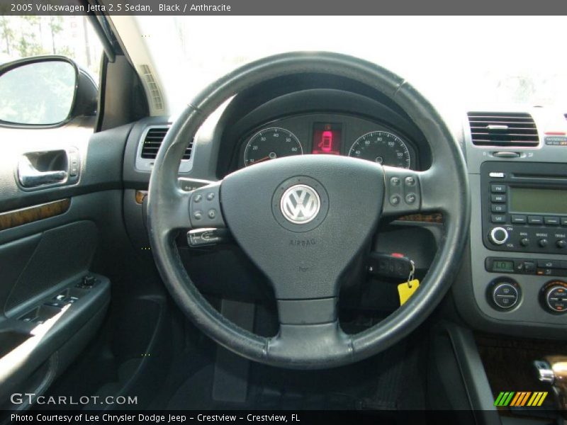 Black / Anthracite 2005 Volkswagen Jetta 2.5 Sedan