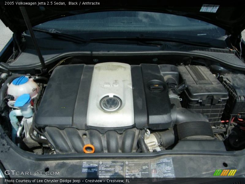 Black / Anthracite 2005 Volkswagen Jetta 2.5 Sedan