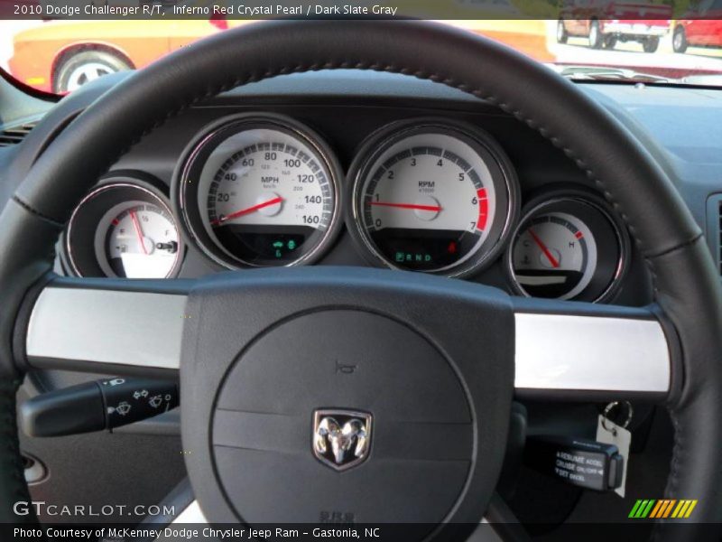 Inferno Red Crystal Pearl / Dark Slate Gray 2010 Dodge Challenger R/T