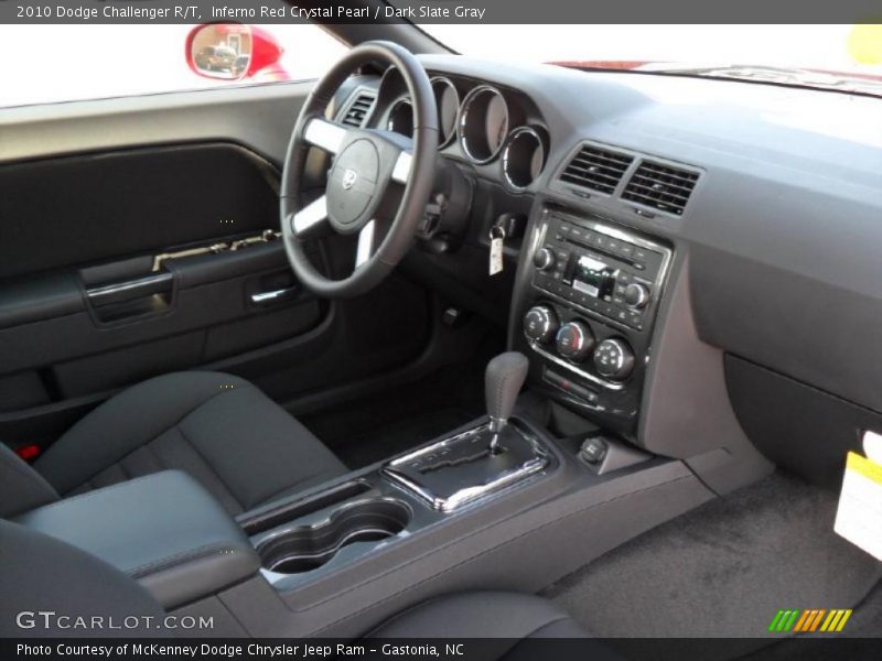 Inferno Red Crystal Pearl / Dark Slate Gray 2010 Dodge Challenger R/T