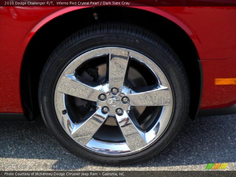 Inferno Red Crystal Pearl / Dark Slate Gray 2010 Dodge Challenger R/T