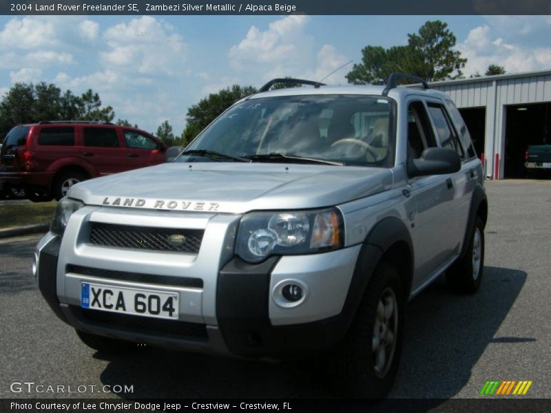 Zambezi Silver Metallic / Alpaca Beige 2004 Land Rover Freelander SE