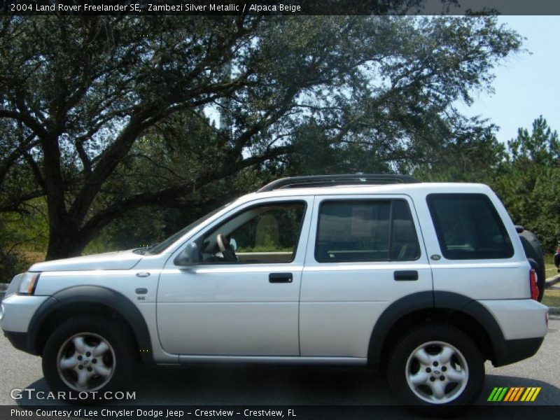 Zambezi Silver Metallic / Alpaca Beige 2004 Land Rover Freelander SE