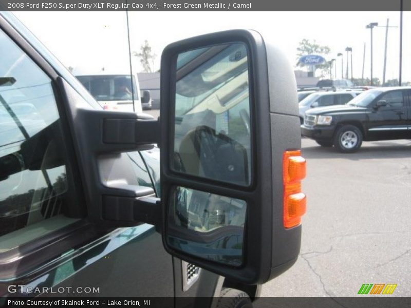 Forest Green Metallic / Camel 2008 Ford F250 Super Duty XLT Regular Cab 4x4