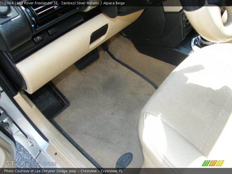 Zambezi Silver Metallic / Alpaca Beige 2004 Land Rover Freelander SE