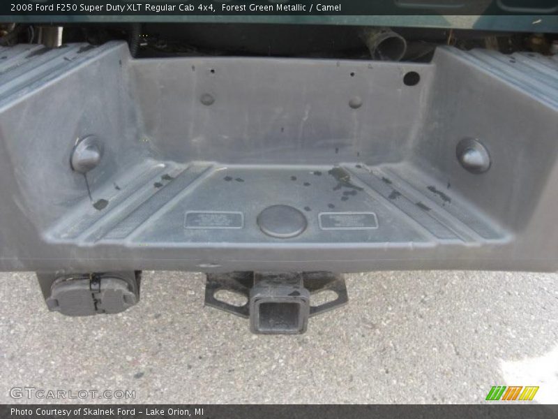 Forest Green Metallic / Camel 2008 Ford F250 Super Duty XLT Regular Cab 4x4