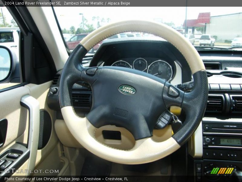 Zambezi Silver Metallic / Alpaca Beige 2004 Land Rover Freelander SE