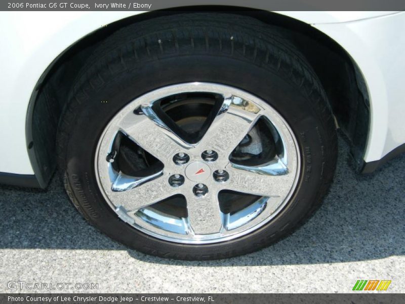 Ivory White / Ebony 2006 Pontiac G6 GT Coupe
