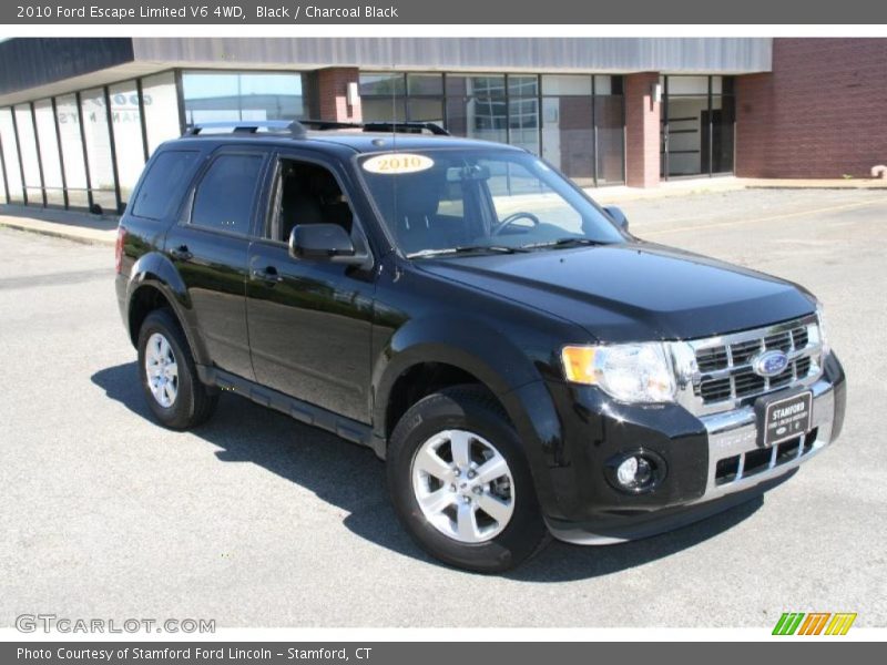 Black / Charcoal Black 2010 Ford Escape Limited V6 4WD