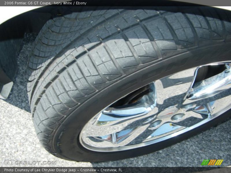 Ivory White / Ebony 2006 Pontiac G6 GT Coupe