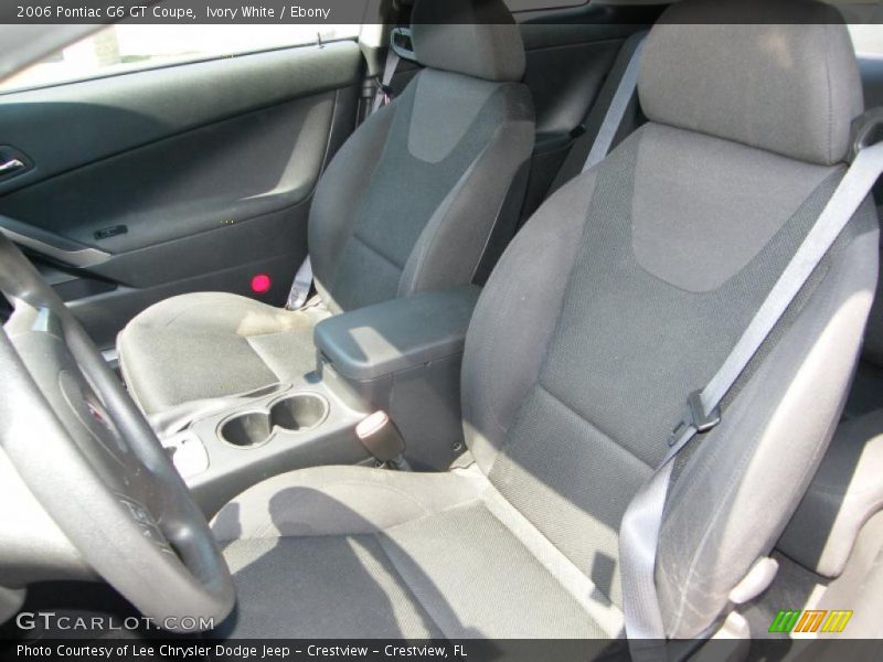 Ivory White / Ebony 2006 Pontiac G6 GT Coupe