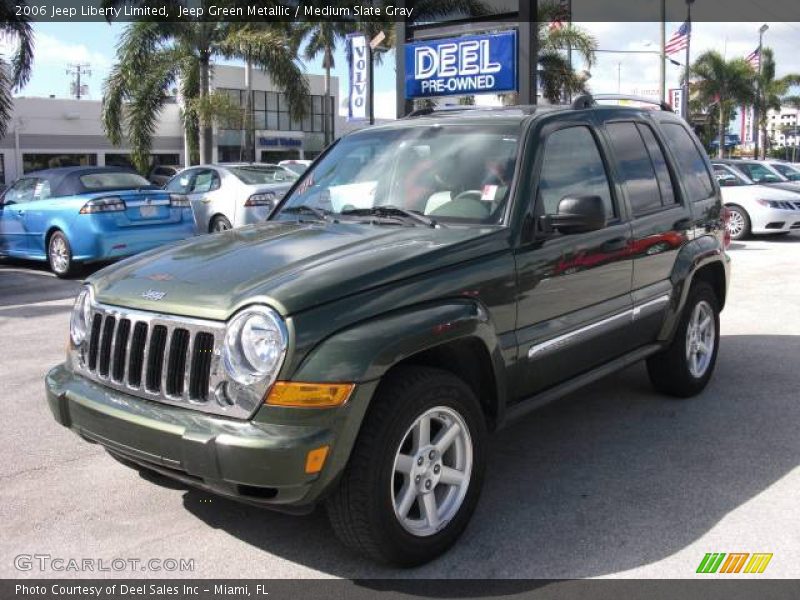 Jeep Green Metallic / Medium Slate Gray 2006 Jeep Liberty Limited