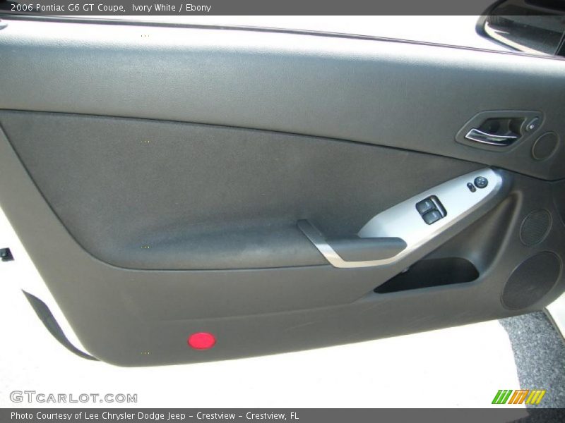 Ivory White / Ebony 2006 Pontiac G6 GT Coupe