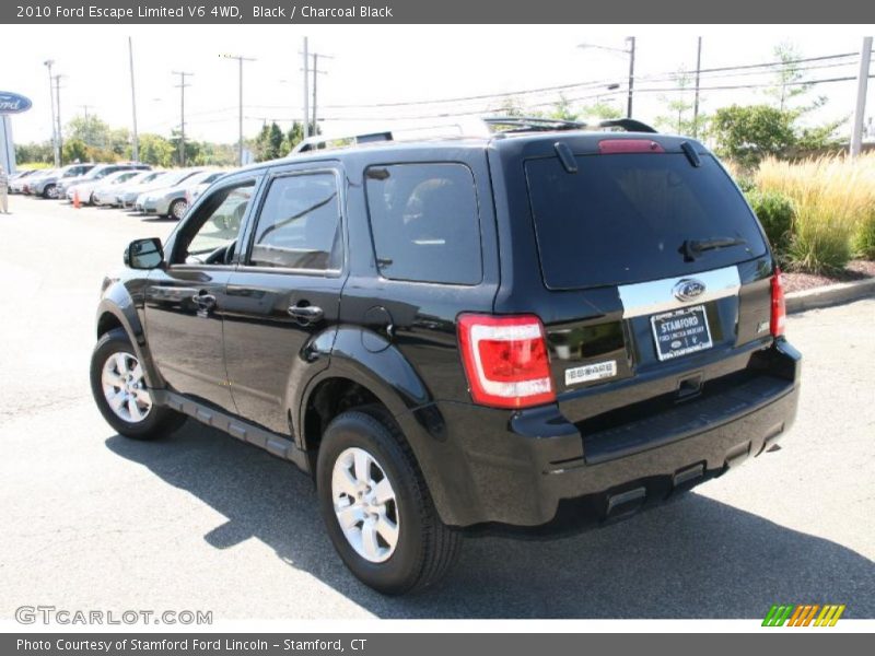 Black / Charcoal Black 2010 Ford Escape Limited V6 4WD