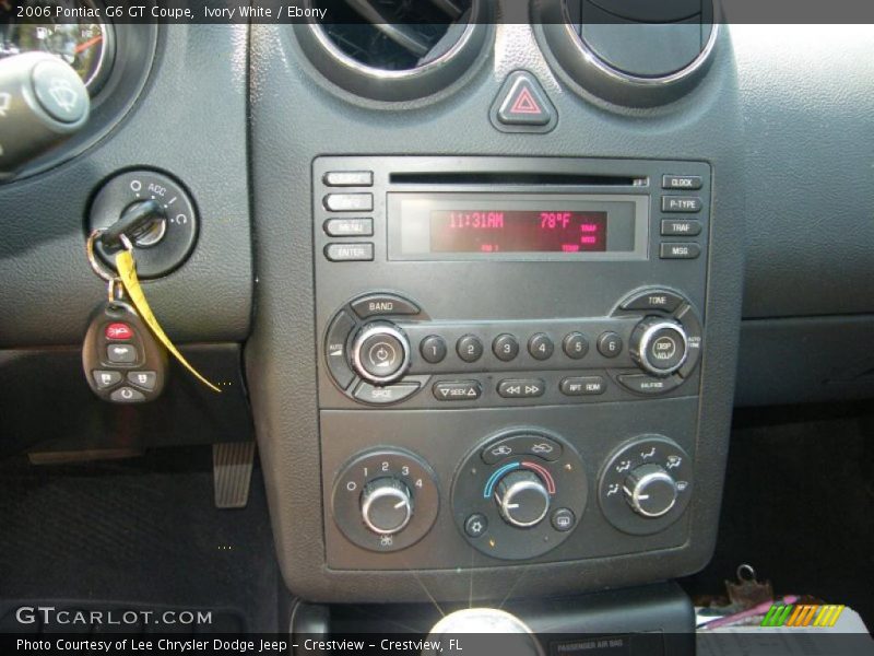 Ivory White / Ebony 2006 Pontiac G6 GT Coupe