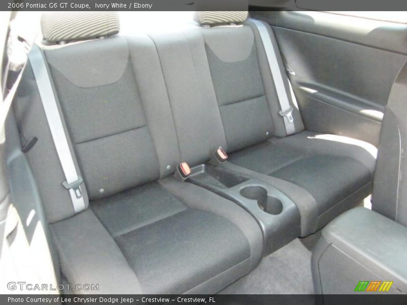 Ivory White / Ebony 2006 Pontiac G6 GT Coupe