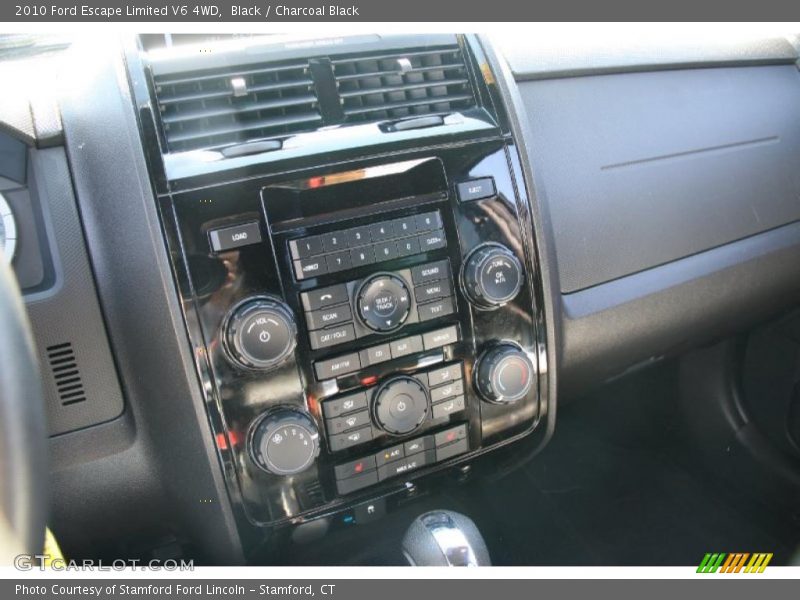 Black / Charcoal Black 2010 Ford Escape Limited V6 4WD