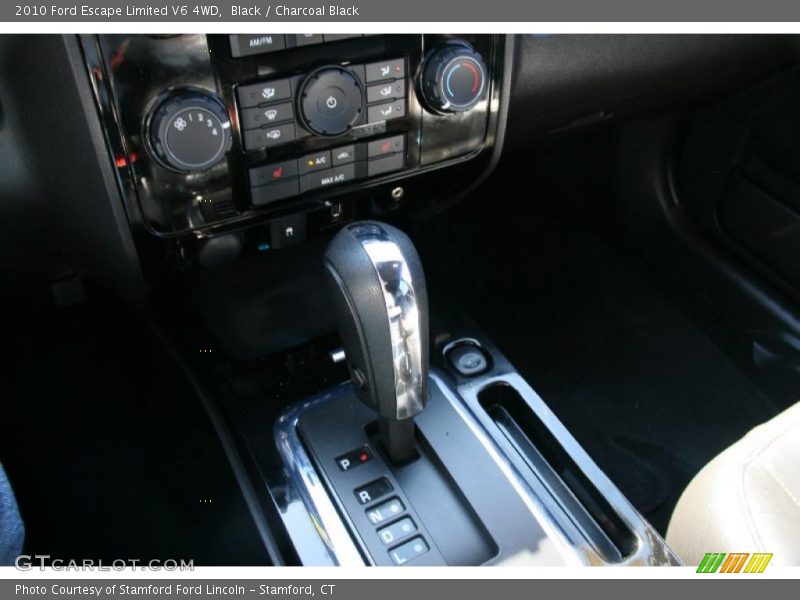 Black / Charcoal Black 2010 Ford Escape Limited V6 4WD