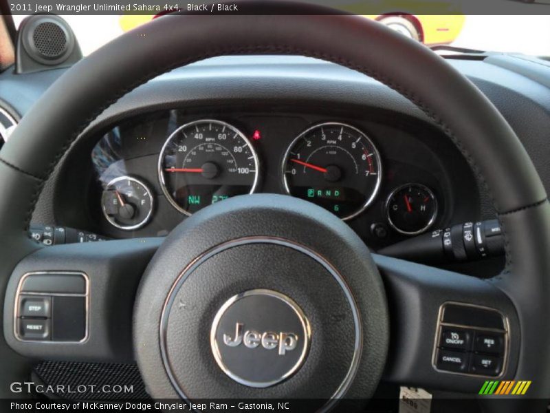 Black / Black 2011 Jeep Wrangler Unlimited Sahara 4x4