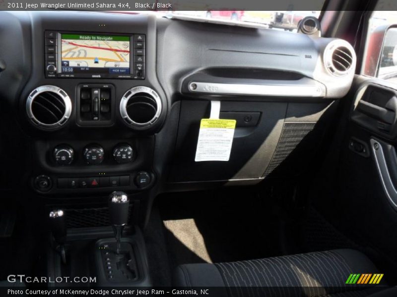 Black / Black 2011 Jeep Wrangler Unlimited Sahara 4x4
