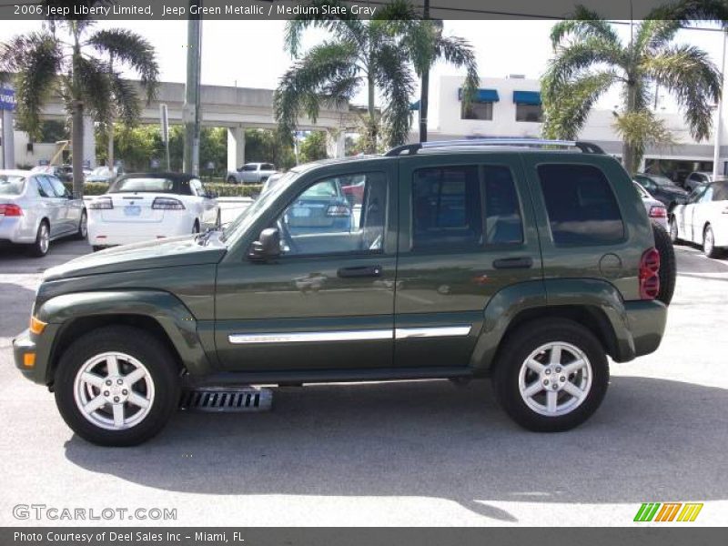 Jeep Green Metallic / Medium Slate Gray 2006 Jeep Liberty Limited