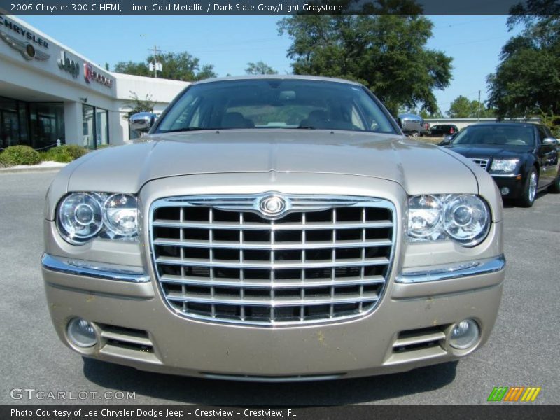 Linen Gold Metallic / Dark Slate Gray/Light Graystone 2006 Chrysler 300 C HEMI