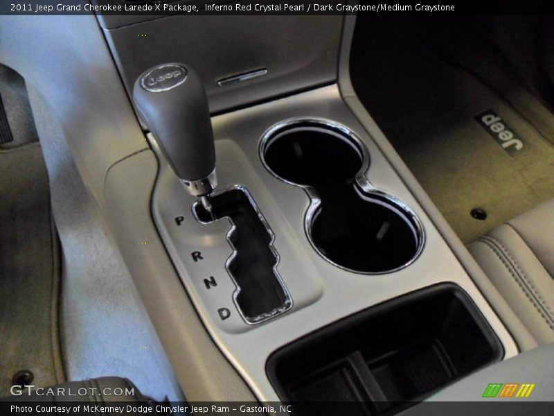 Inferno Red Crystal Pearl / Dark Graystone/Medium Graystone 2011 Jeep Grand Cherokee Laredo X Package