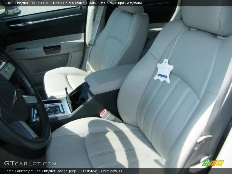 Linen Gold Metallic / Dark Slate Gray/Light Graystone 2006 Chrysler 300 C HEMI