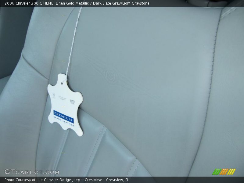 Linen Gold Metallic / Dark Slate Gray/Light Graystone 2006 Chrysler 300 C HEMI