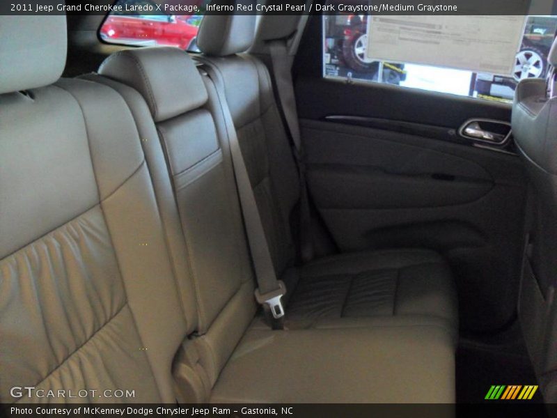 Inferno Red Crystal Pearl / Dark Graystone/Medium Graystone 2011 Jeep Grand Cherokee Laredo X Package