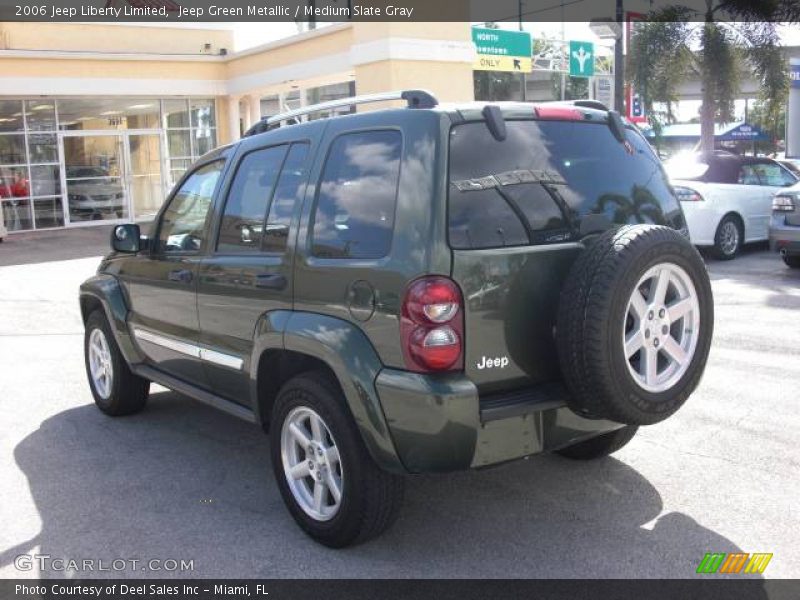 Jeep Green Metallic / Medium Slate Gray 2006 Jeep Liberty Limited