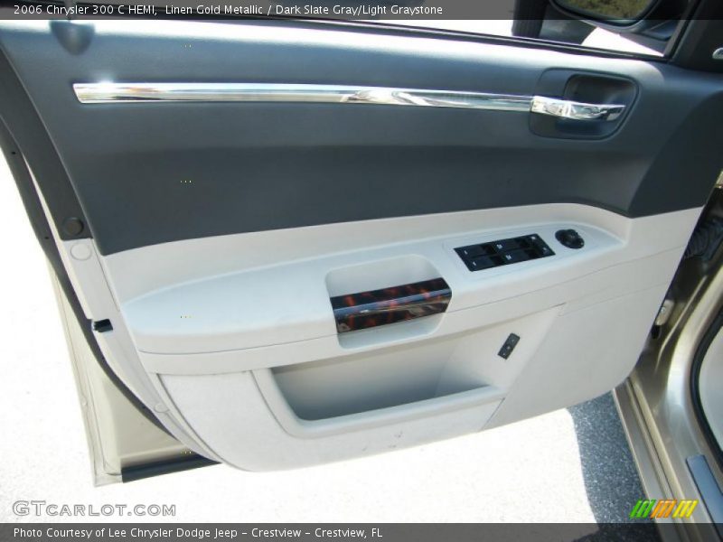 Linen Gold Metallic / Dark Slate Gray/Light Graystone 2006 Chrysler 300 C HEMI