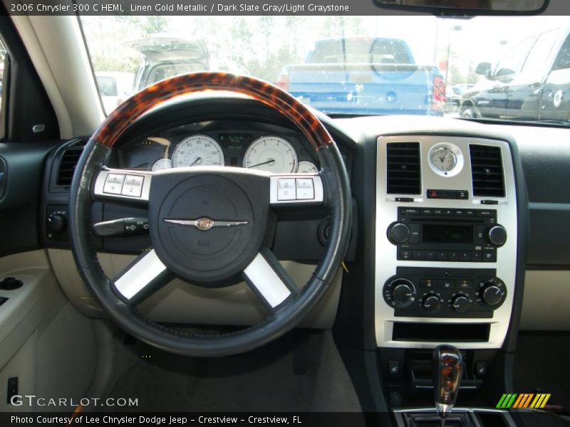 Linen Gold Metallic / Dark Slate Gray/Light Graystone 2006 Chrysler 300 C HEMI
