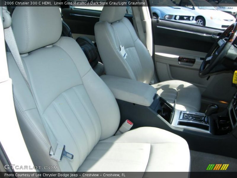 Linen Gold Metallic / Dark Slate Gray/Light Graystone 2006 Chrysler 300 C HEMI