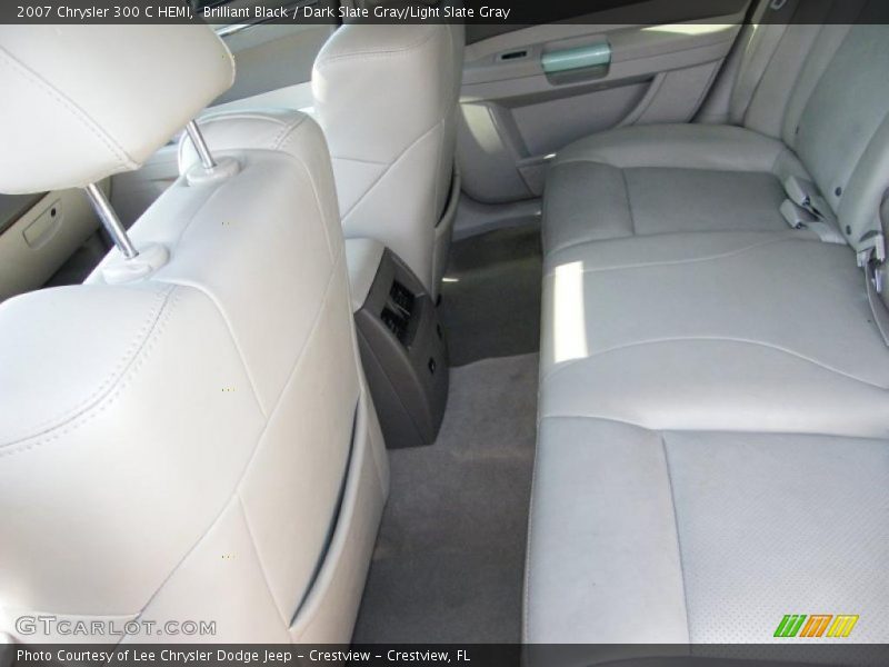 Brilliant Black / Dark Slate Gray/Light Slate Gray 2007 Chrysler 300 C HEMI